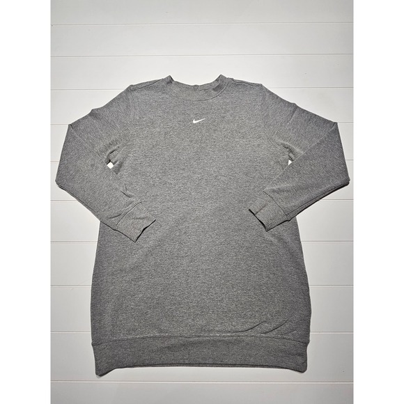 Nike Activewear Top Men's Grey Small Dri-Fit Cotton Polyester - Picture 1 of 8
